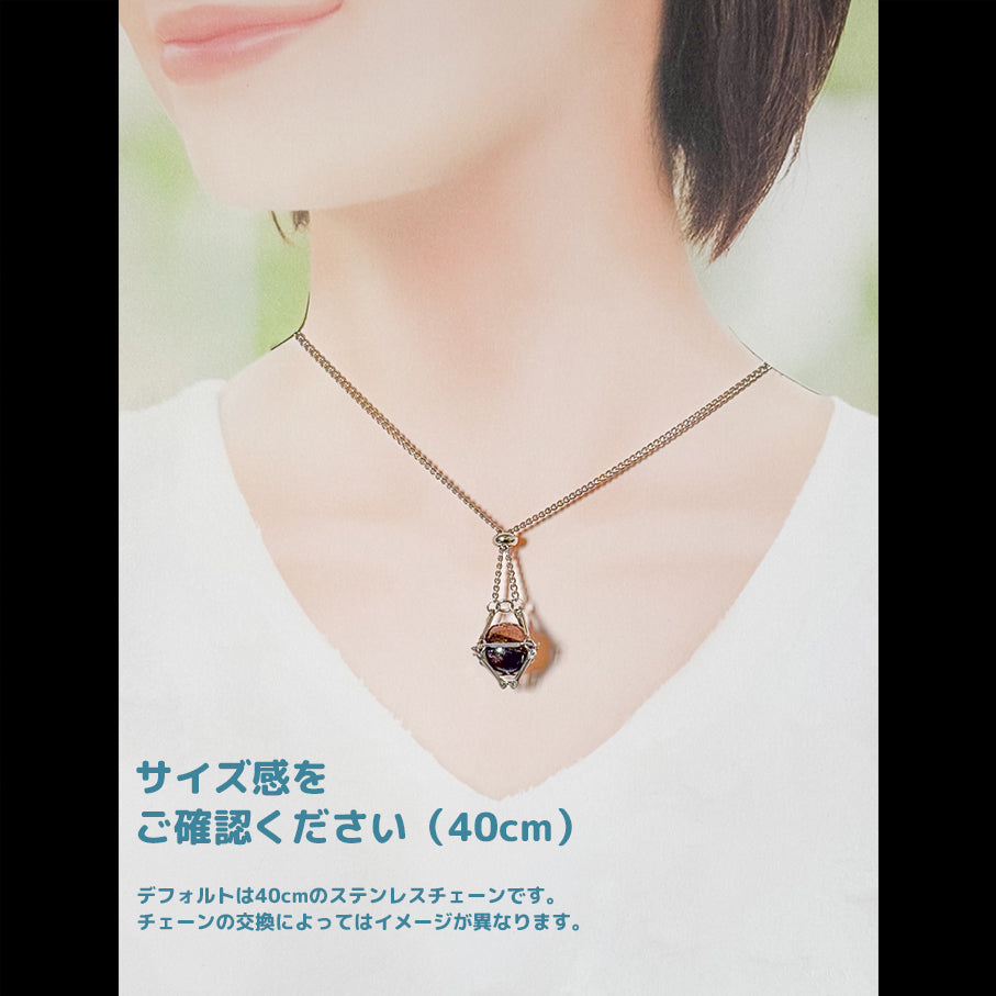 ウミガメのペンダント ピュア ステンレスチェーンタイプ