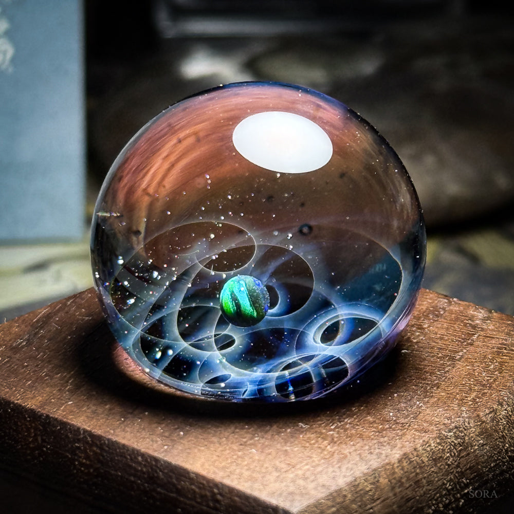 Mini Glass Marbles: Prologue of the Universe