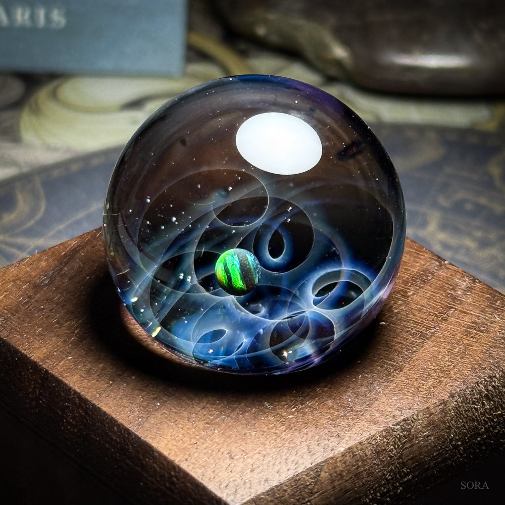 Mini Glass Marbles: Prologue of the Universe