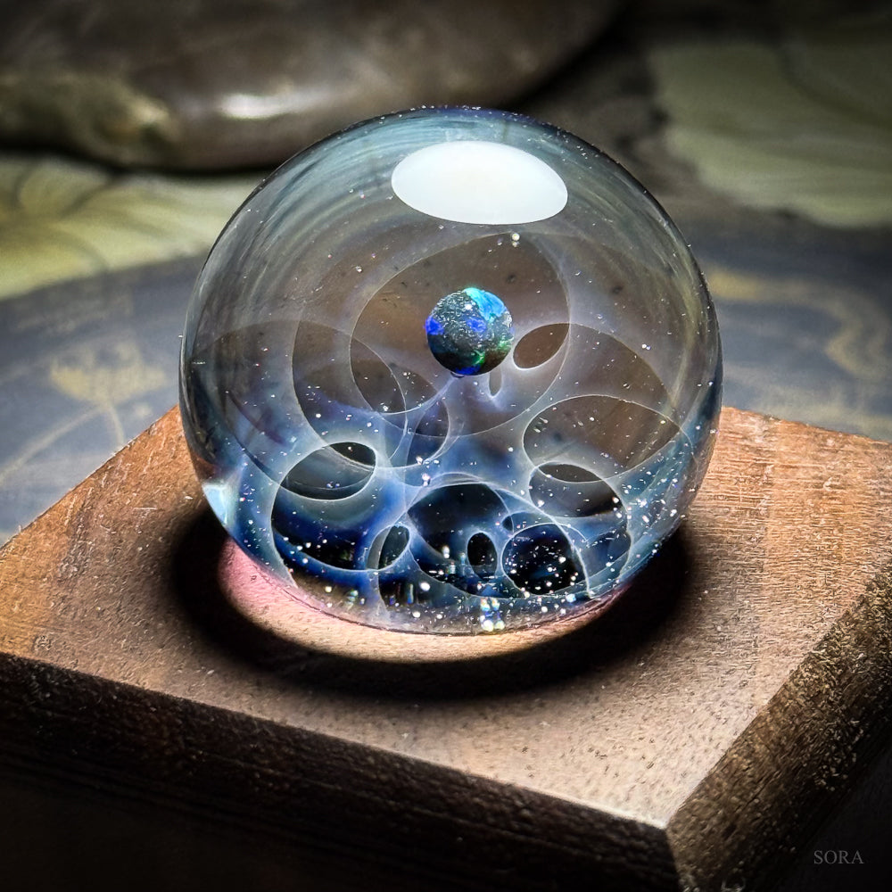 Mini Glass Marbles: Prologue of the Universe