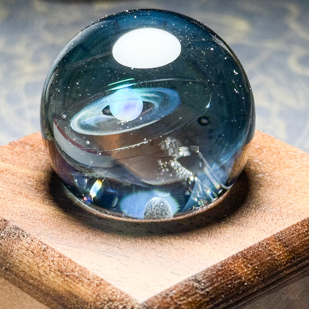 Prototype Saturn Glass Marble