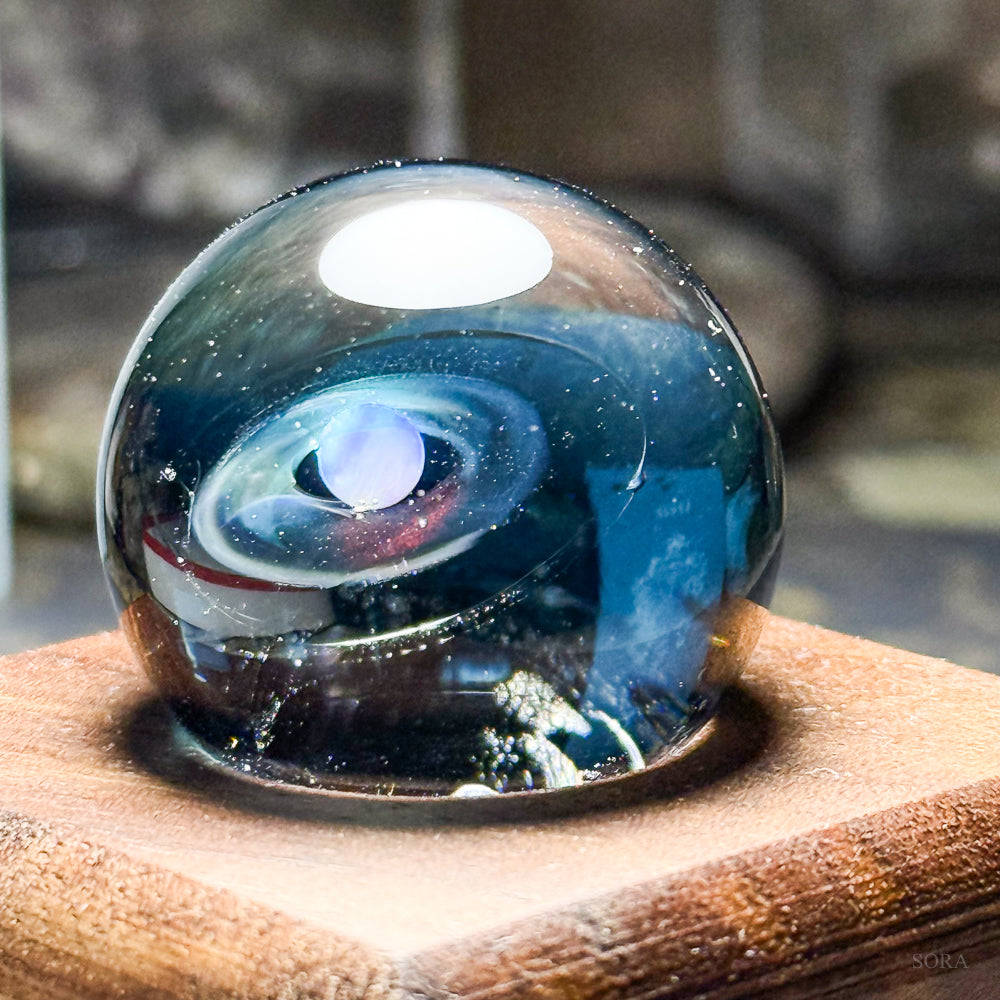 Prototype Saturn Glass Marble