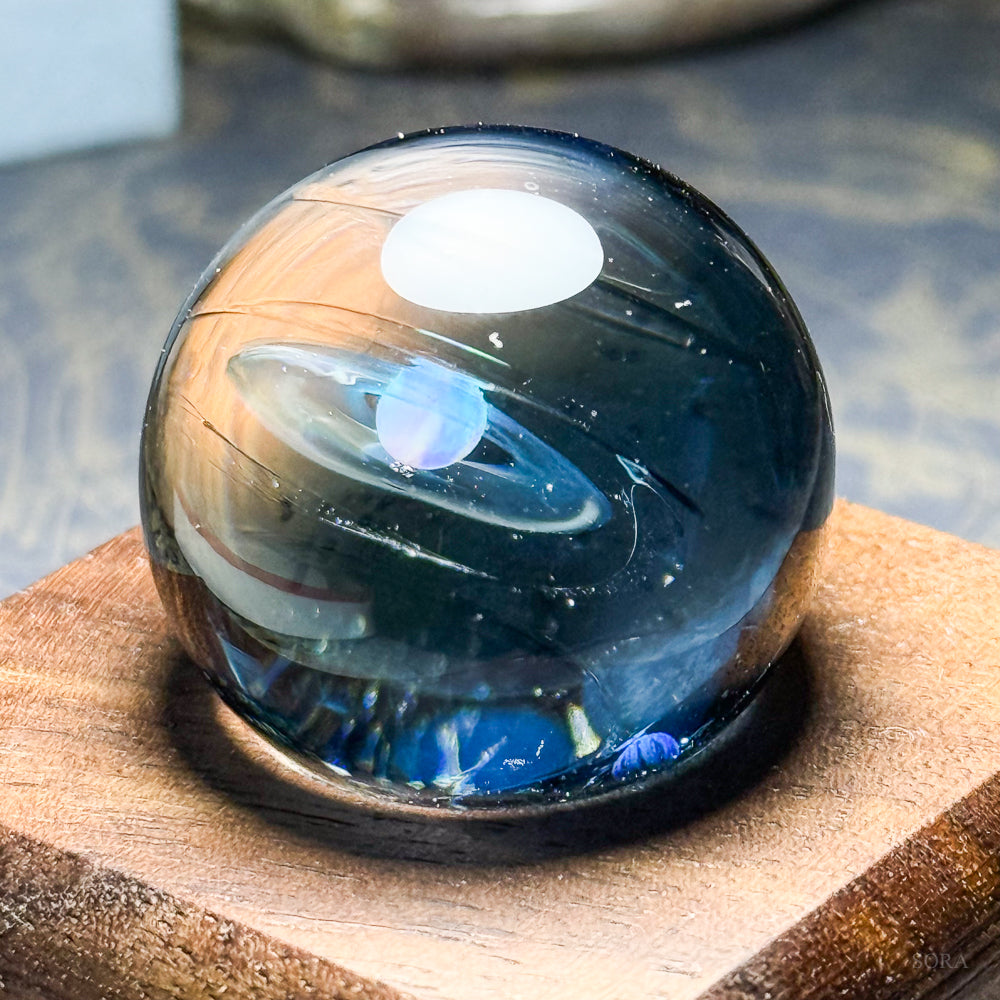 Prototype Saturn Glass Marble