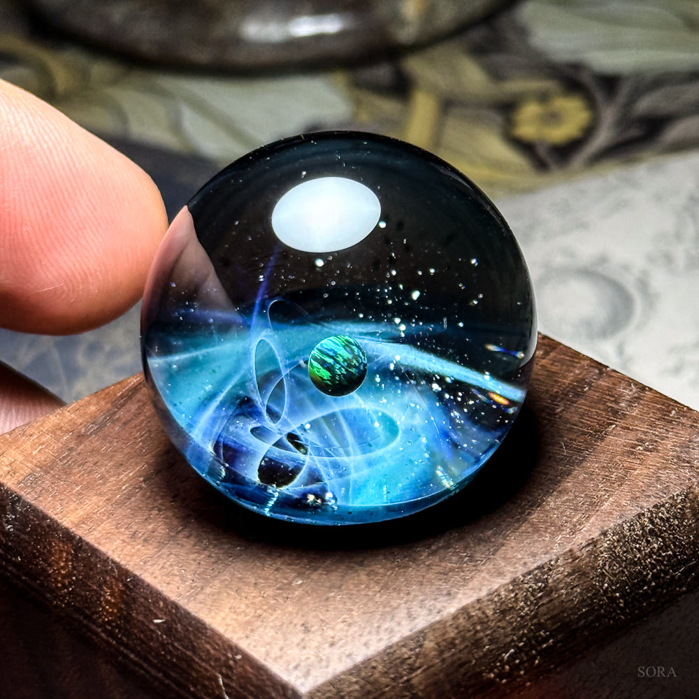 Mini Glass Marble Star Trail