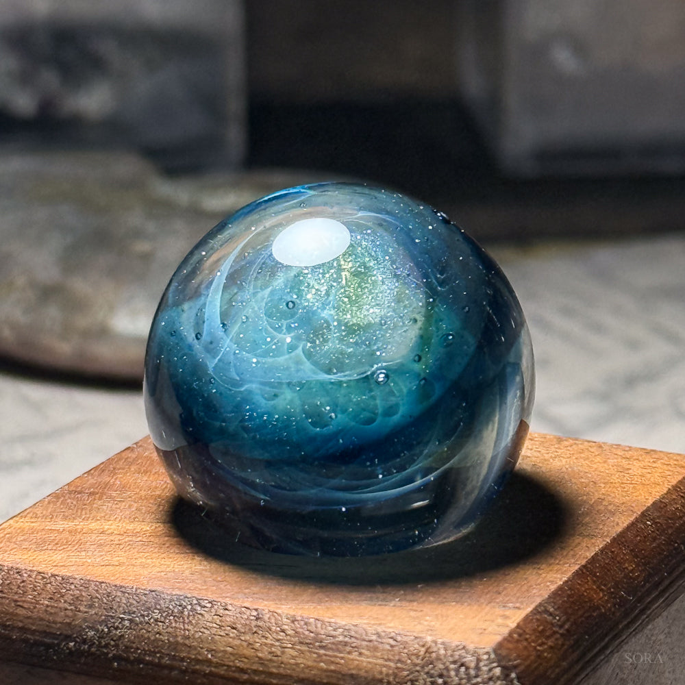 Mini Glass Marble Star Trail