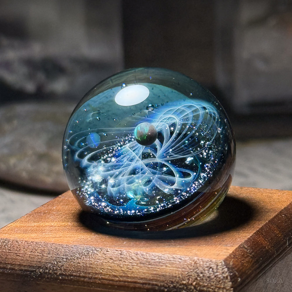 Glass Marble Star Trail
