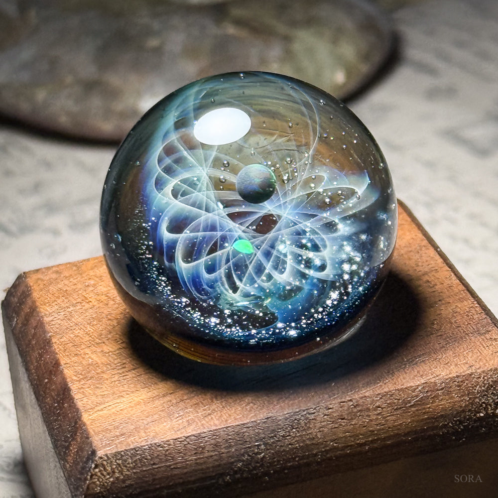 Glass Marble Star Trail