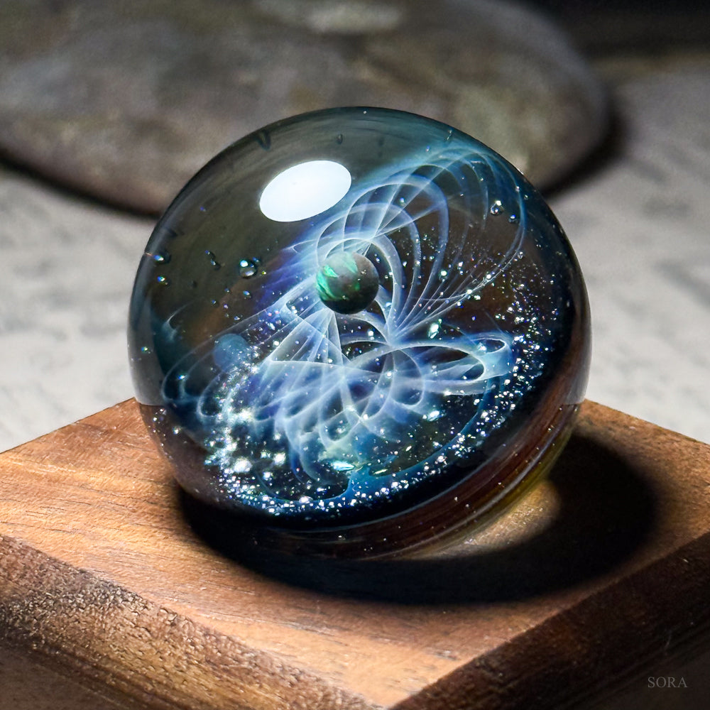 Glass Marble Star Trail