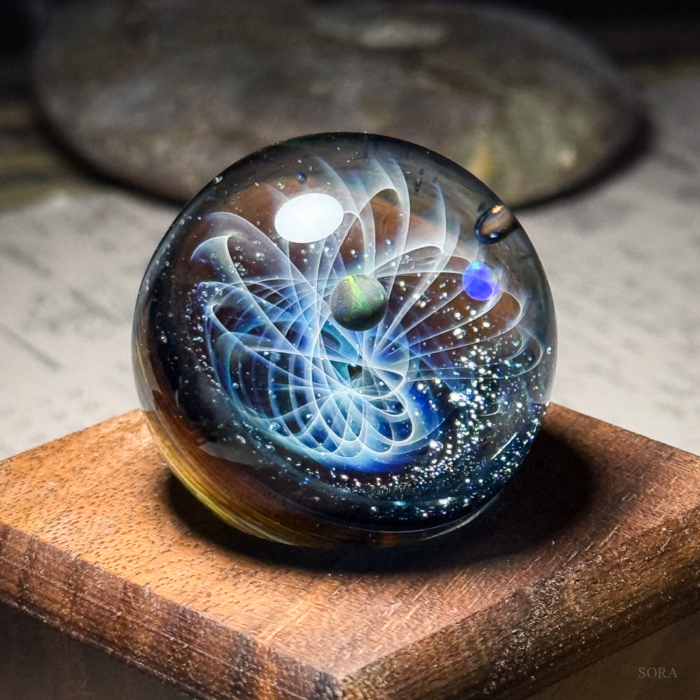 Glass Marble Star Trail
