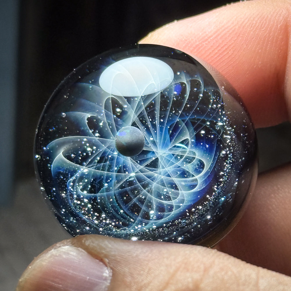 Glass Marble Star Trail