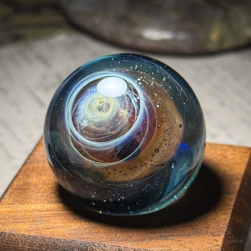 Glass Marble Star Trail