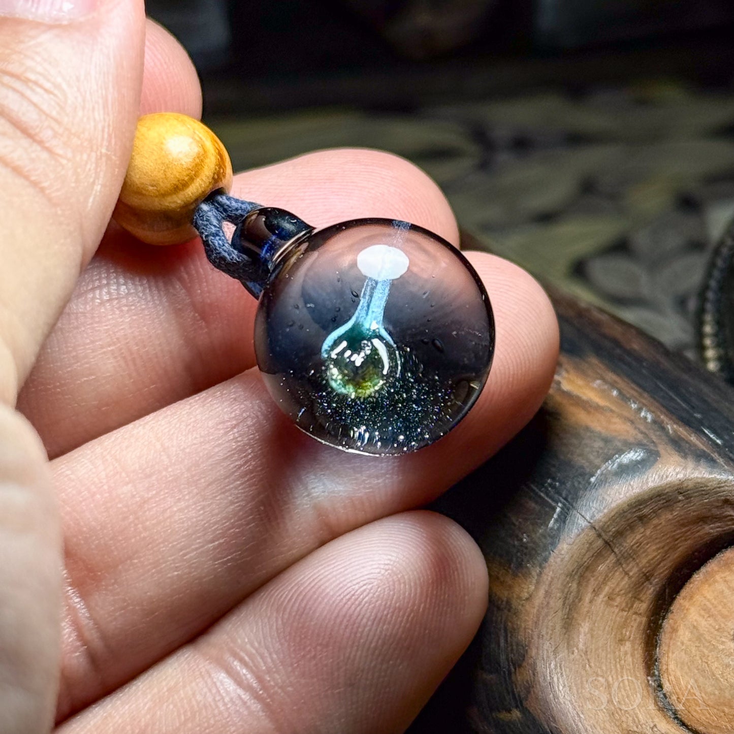 Sparkling Meteor Pendant