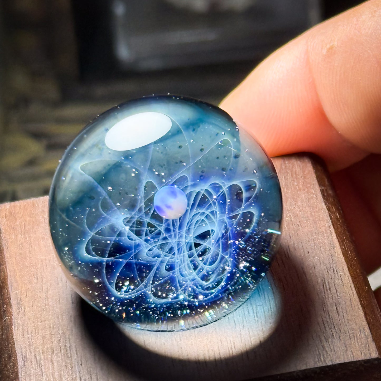 Mini Glass Marble Star Trail