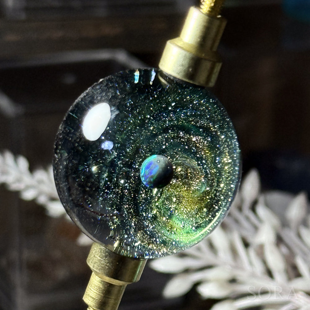 Mini Glass Marble SORA's Galaxy Sparkle Ver.3