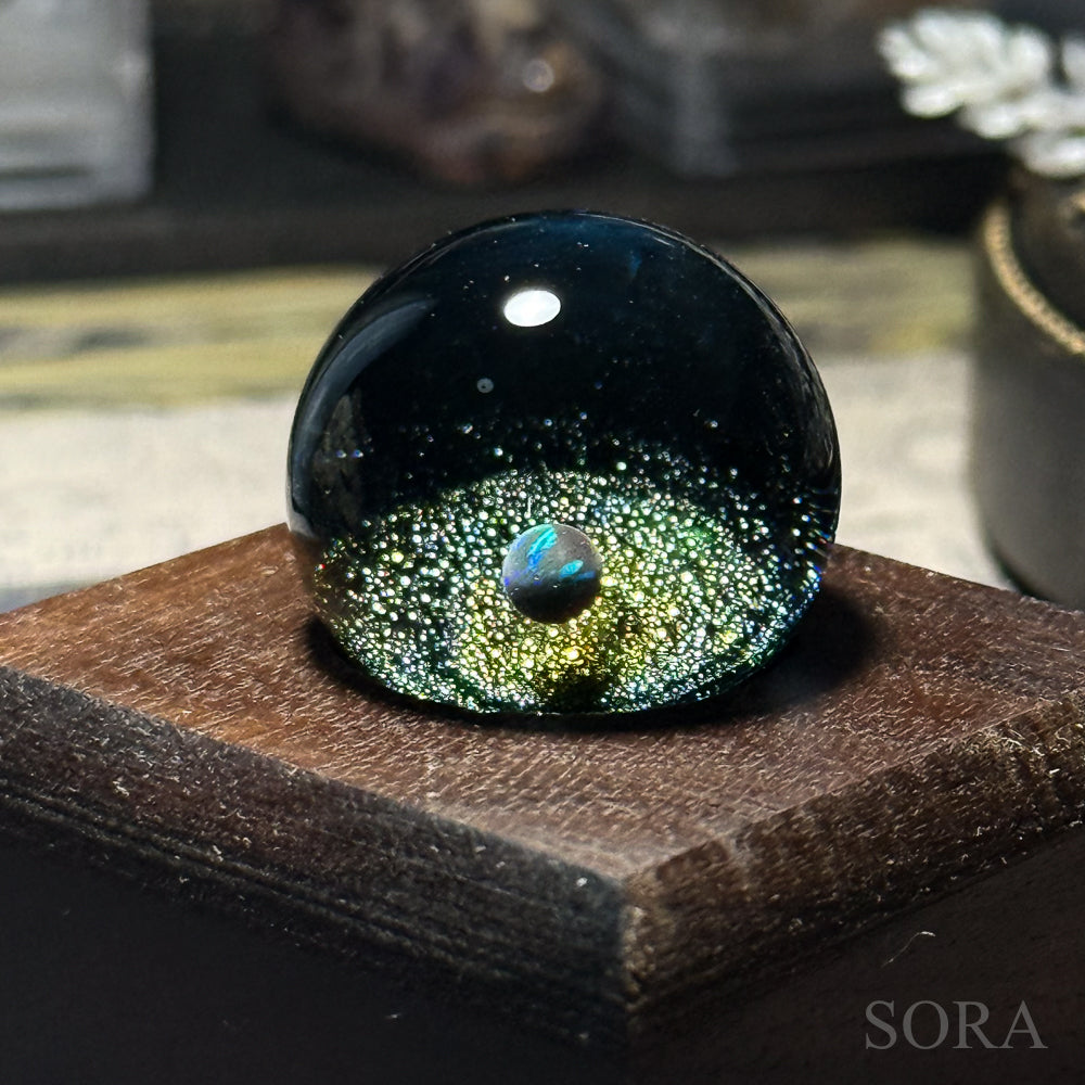 Mini Glass Marble SORA's Galaxy Sparkle Ver.3