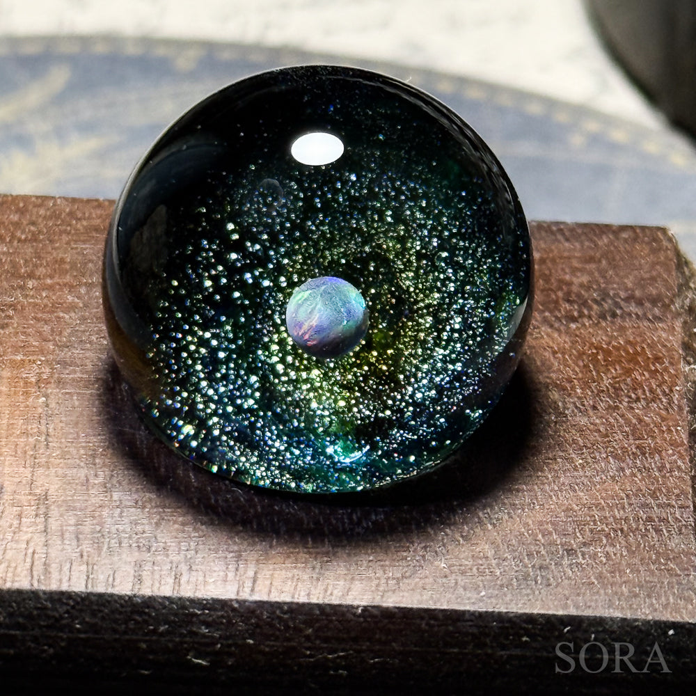Mini Glass Marble SORA's Galaxy Sparkle Ver.3