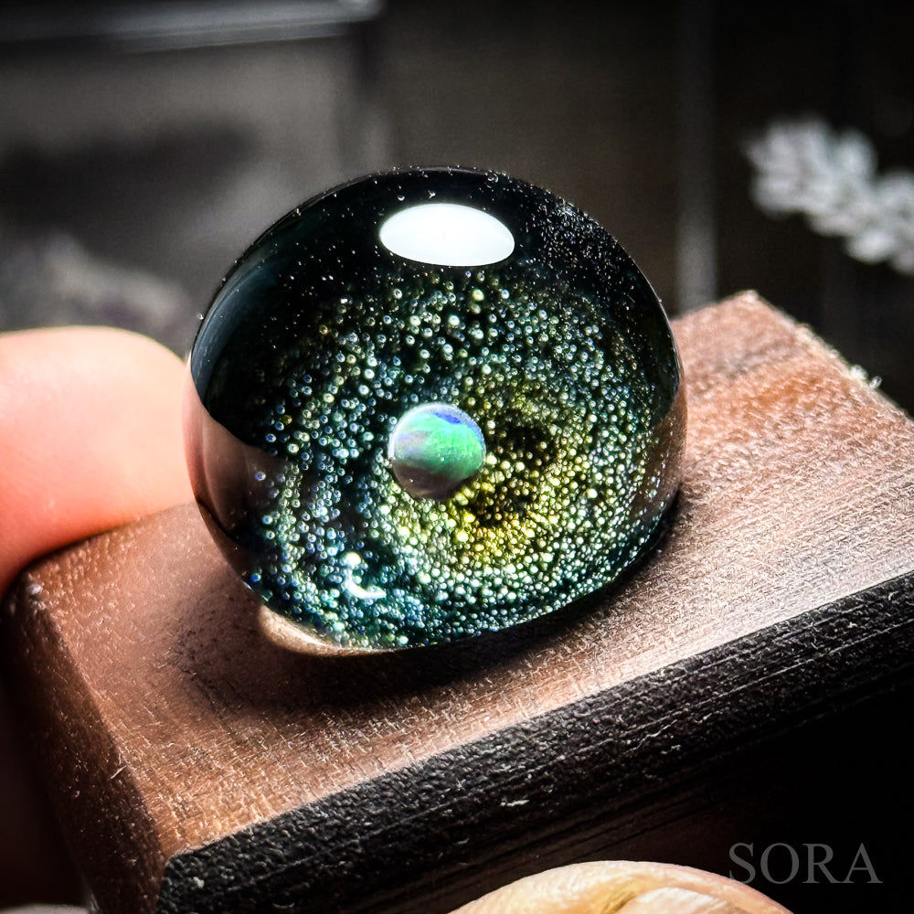 Mini Glass Marble SORA's Galaxy Sparkle Ver.3