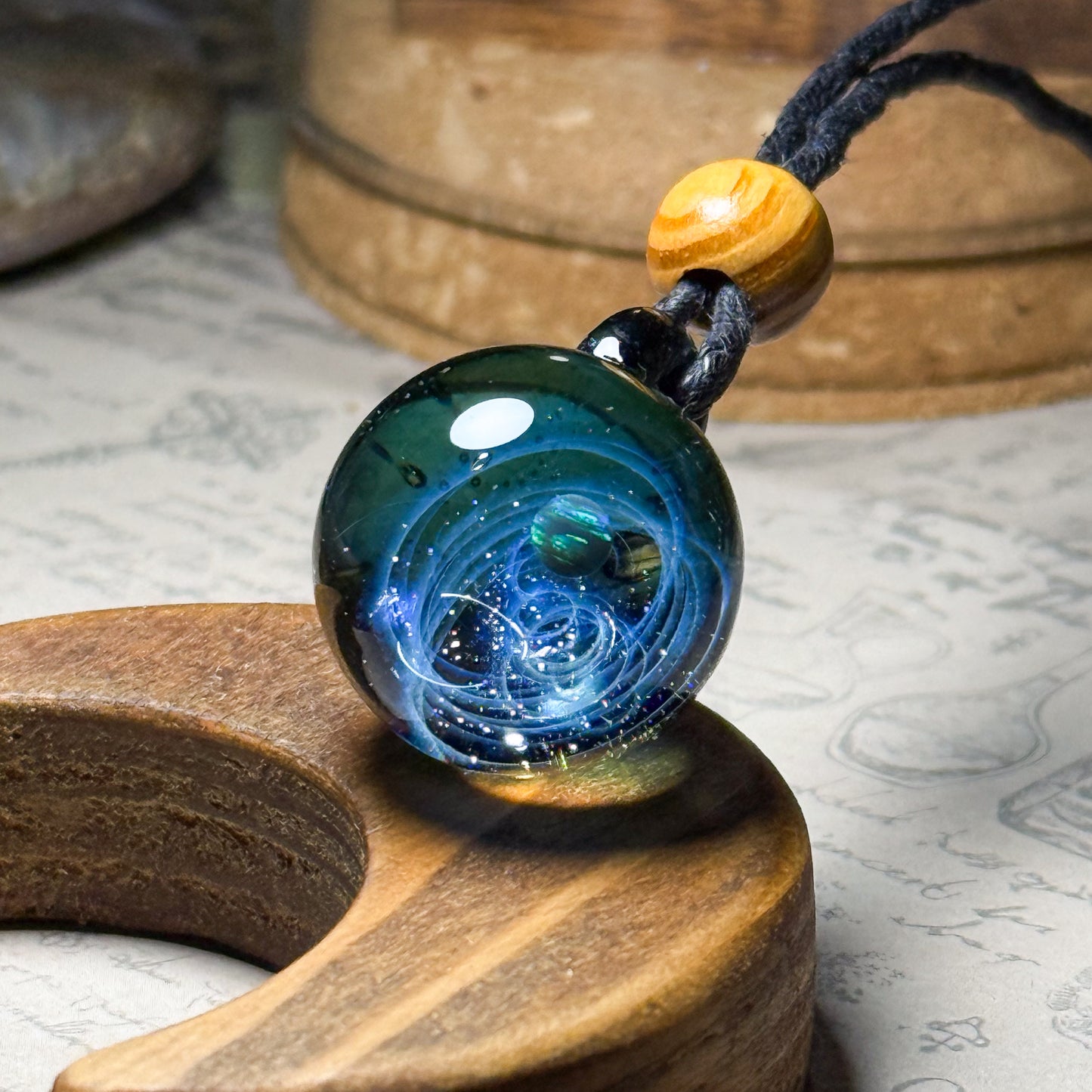 Shimmering Space Pendant #2642