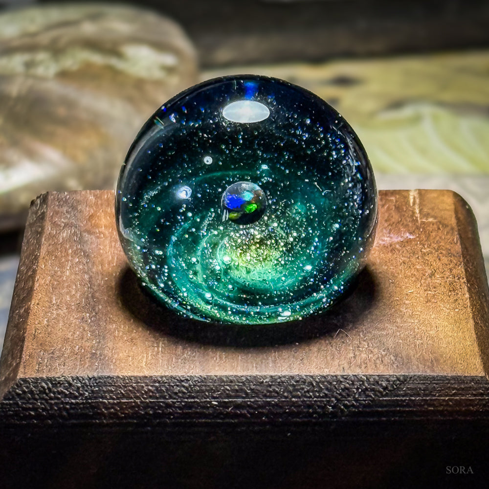 Mini Glass Marble SORA's Galaxy Sparkle Ver.3