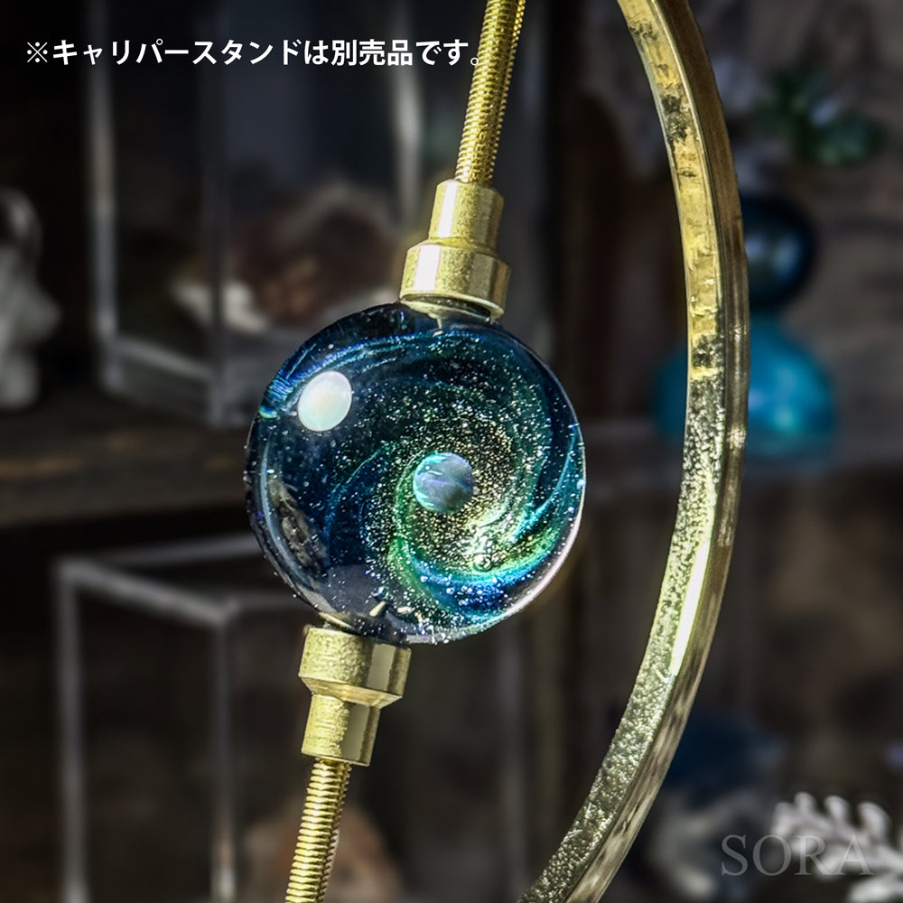 Mini glass marble SORA's Galaxy Sparkle ver.3
