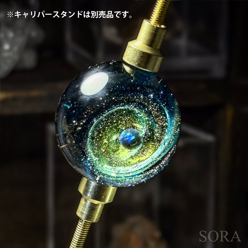 Mini glass marble SORA's Galaxy Sparkle ver.3