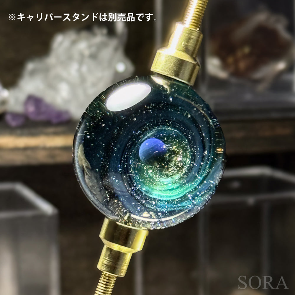 Mini glass marble SORA's Galaxy Sparkle ver.3