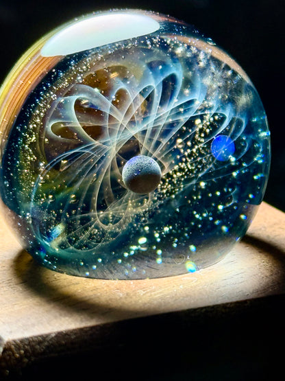 Glass Marble Star Trail