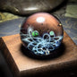 Mini Glass Marble Star Trail Two Planets