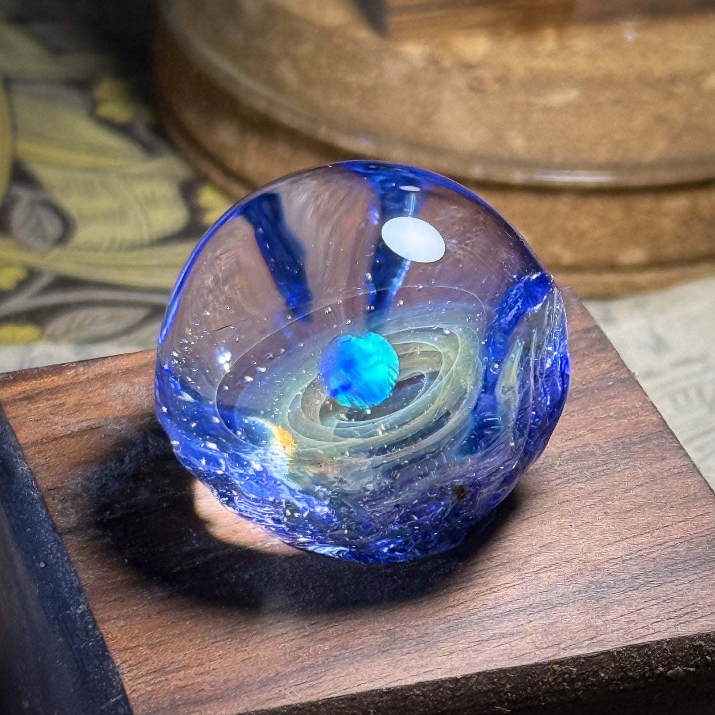【MM523様　オーダー品】ミニガラスマーブル　星霧の稜線