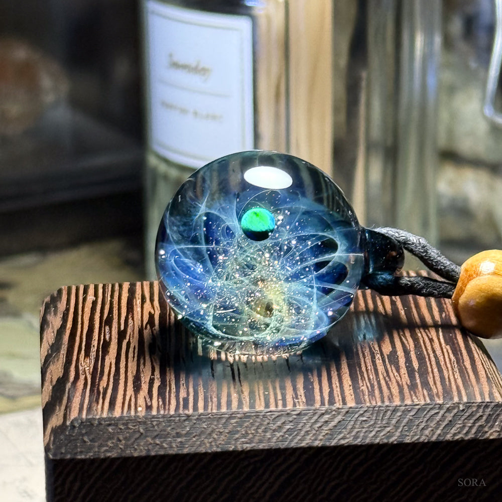 Star trail pendant