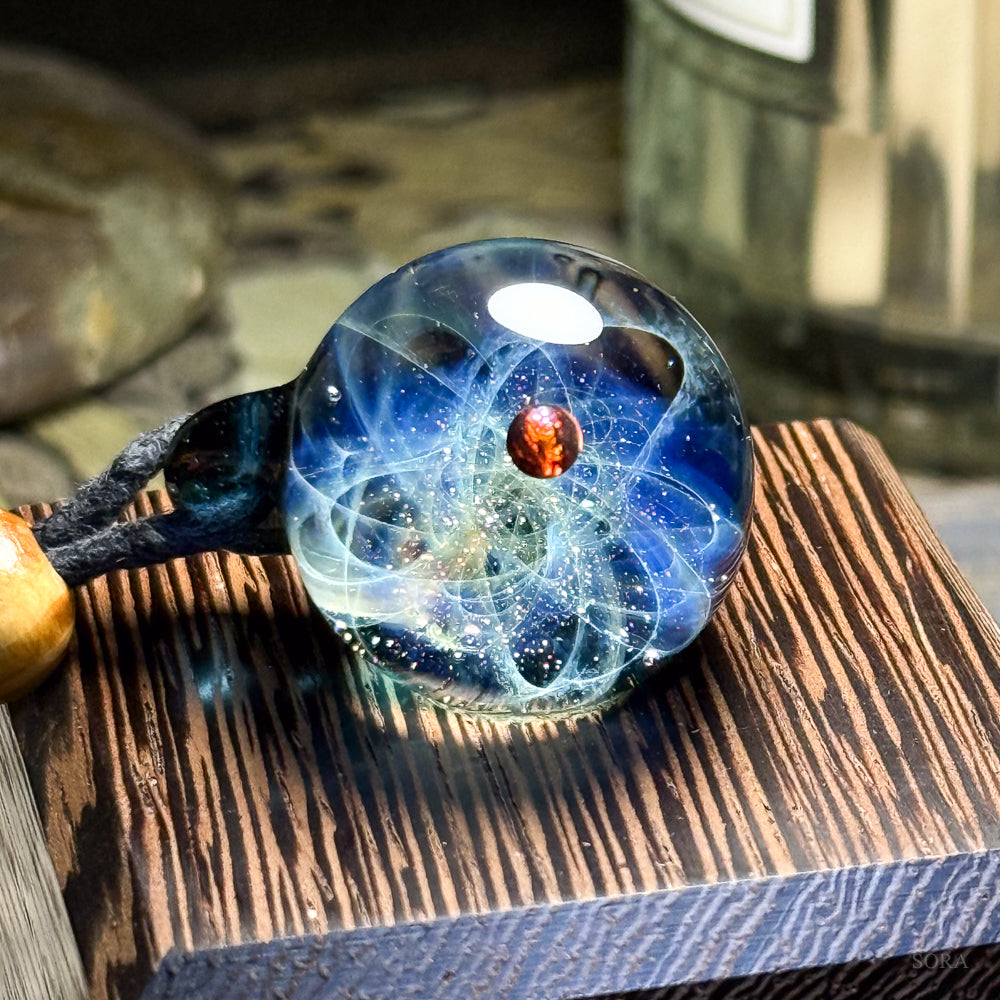 Star trail pendant