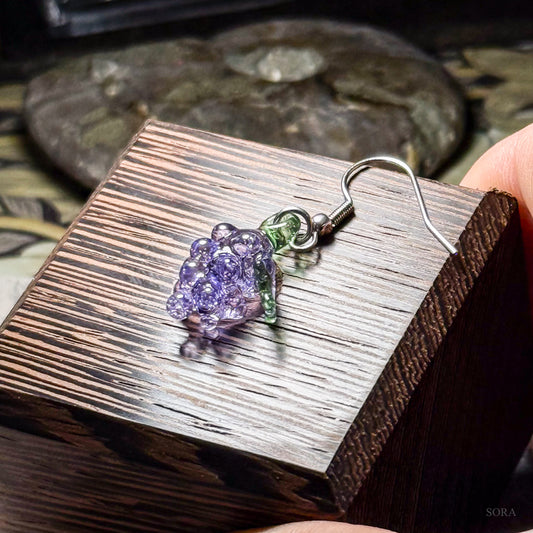Grape earring