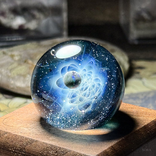 Glass Marble Star Trail