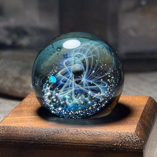 Glass Marble Star Trail