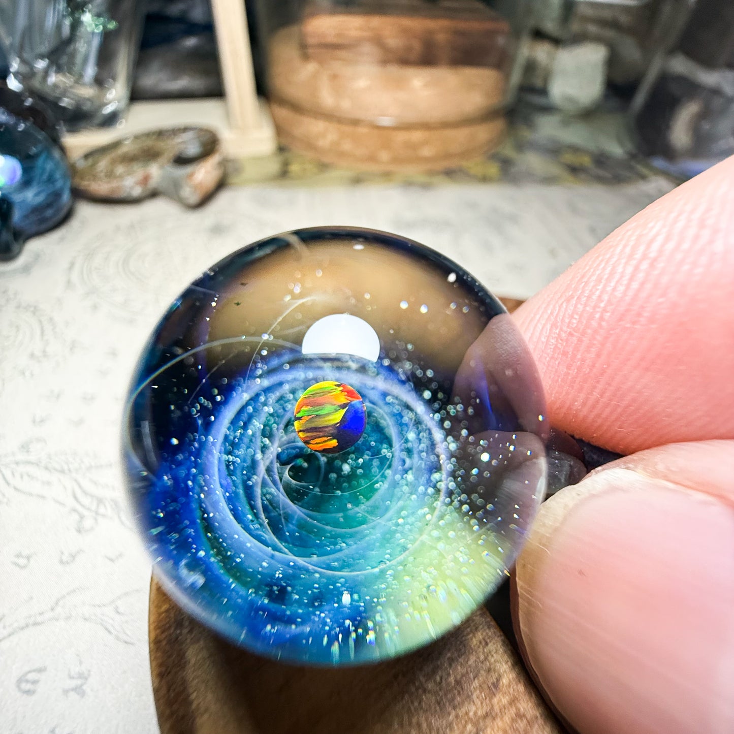 きらめきの宇宙ペンダント　＃267242
