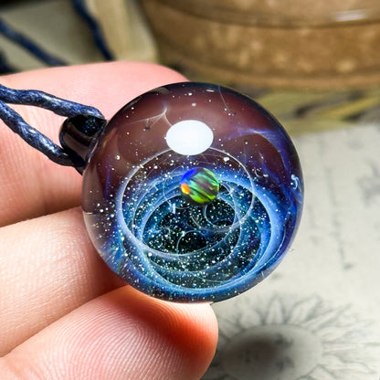 きらめきの宇宙ペンダント　＃267242