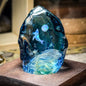 Fragments of the Universe | Whale Swimming in Space | Mini Glass Object #2607281