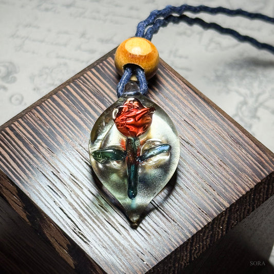 Red Rose Pendant First Time Limited Price