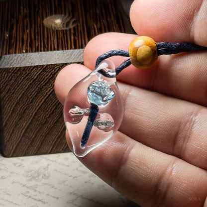 Blue Rose Pendant First-time Limited Price