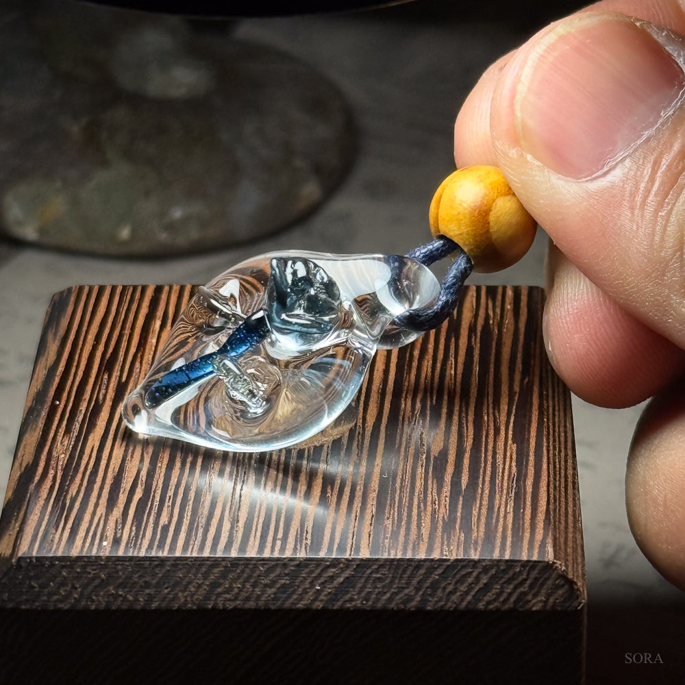 Blue Rose Pendant First-time Limited Price