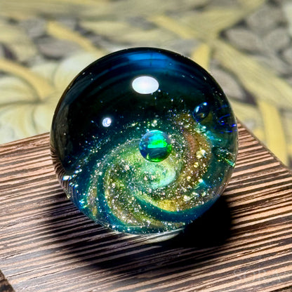 Mini glass marble SORA's Galaxy Sparkle ver.3