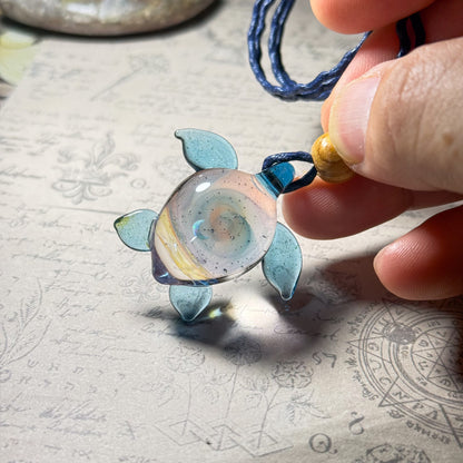 Sea Turtle Pendant Moon