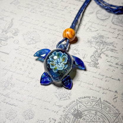 Sea Turtle Pendant Flower