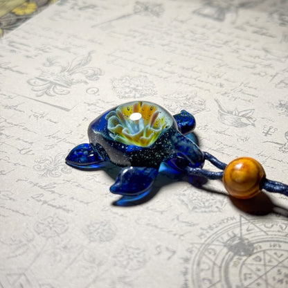 Sea Turtle Pendant Flower