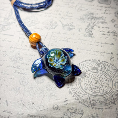 Sea Turtle Pendant Flower
