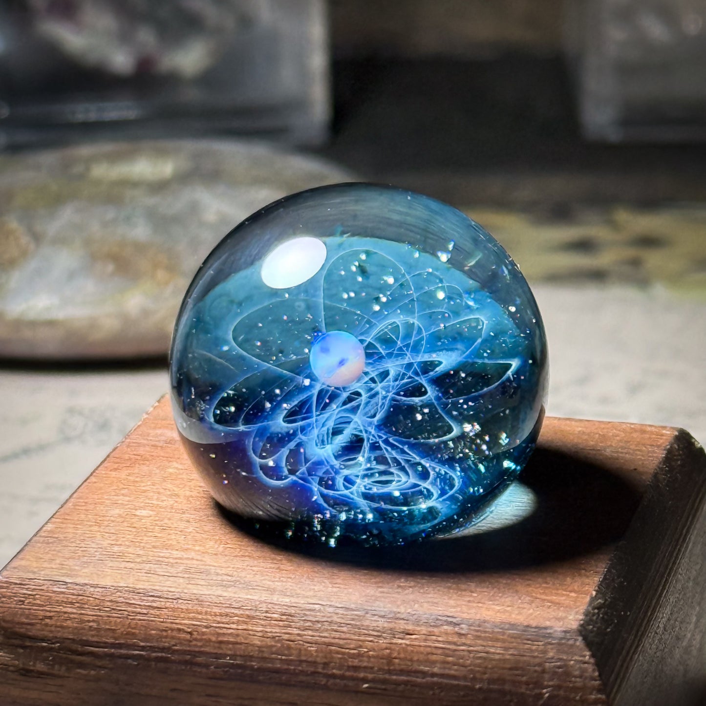 Mini Glass Marble Star Trail
