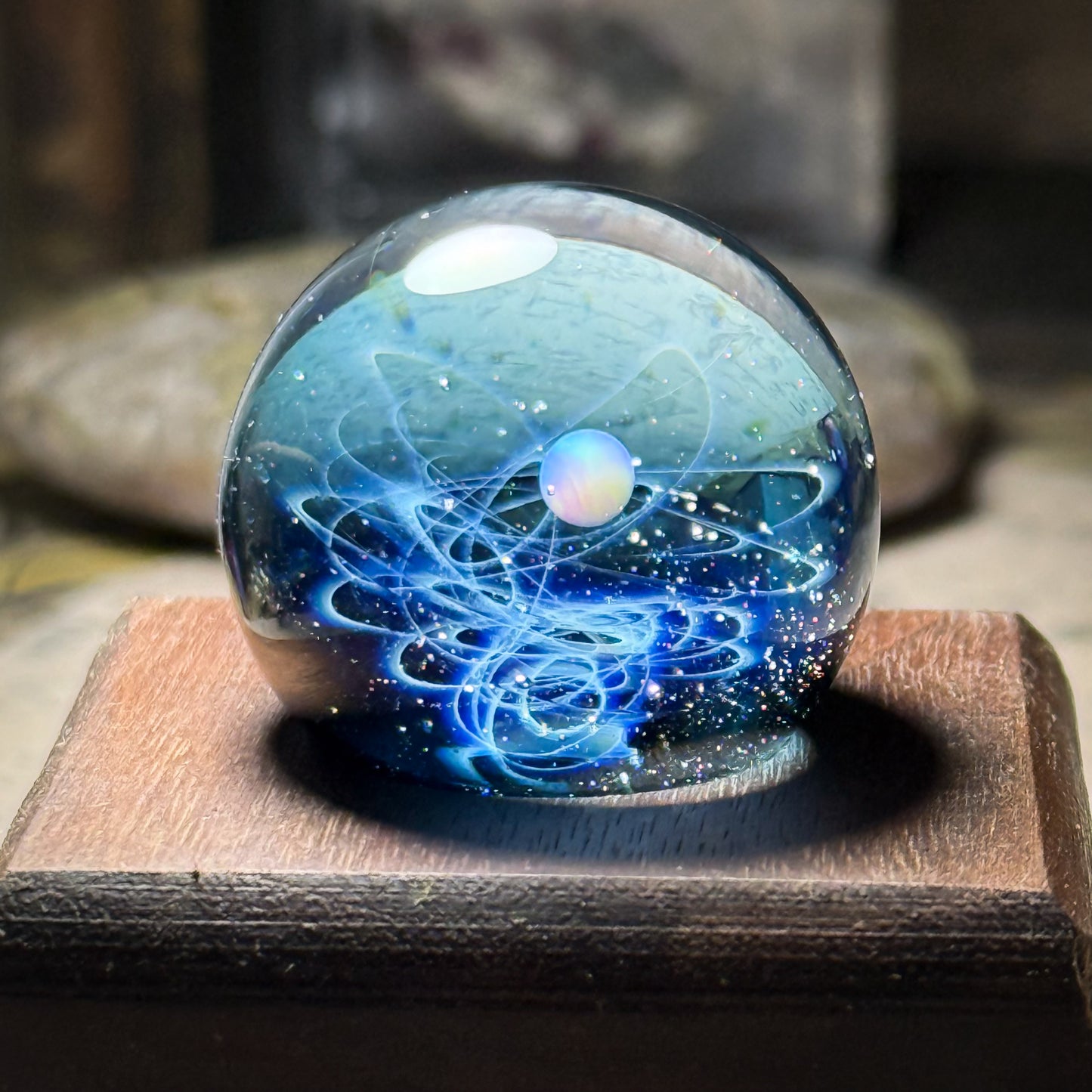 Mini Glass Marble Star Trail