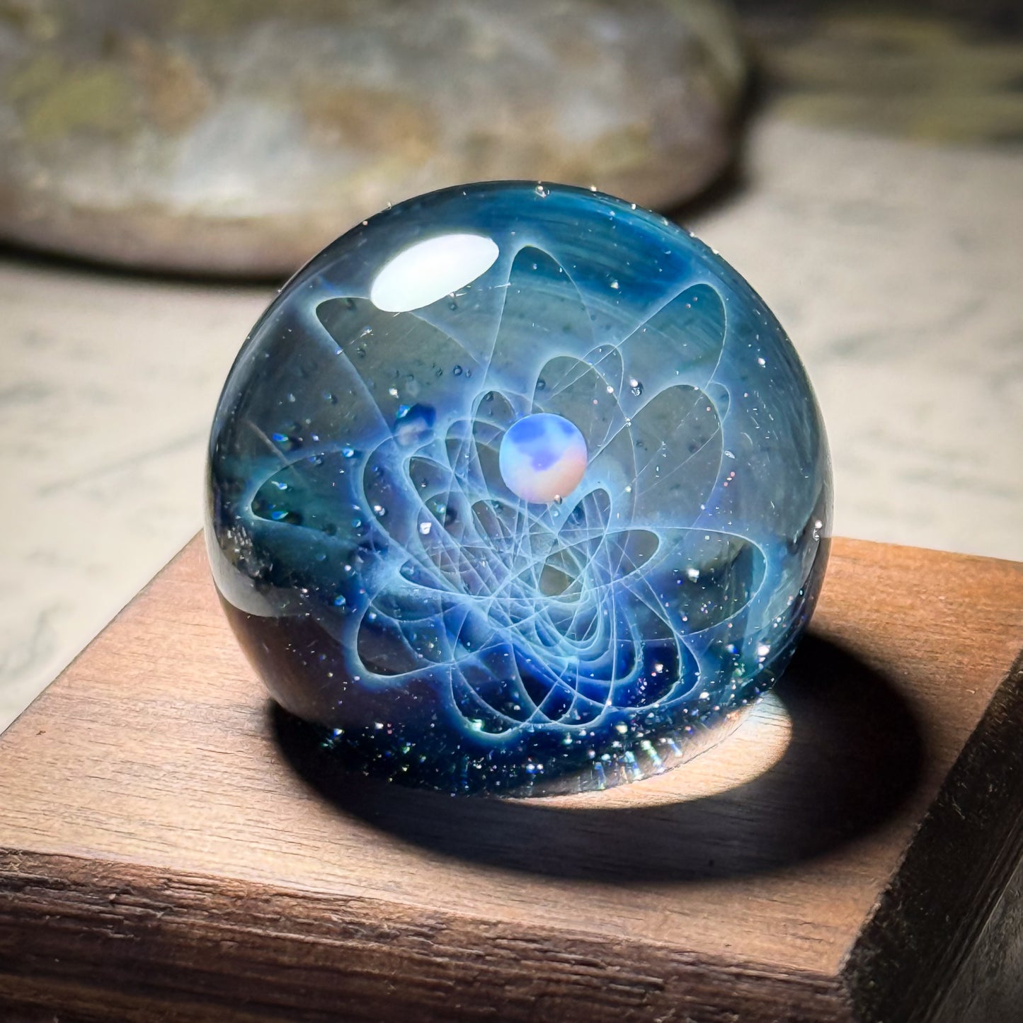 Mini Glass Marble Star Trail