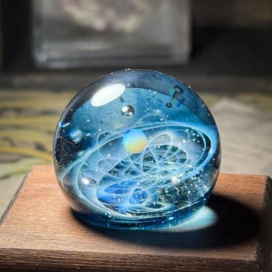 ミニガラスマーブル　星の軌跡