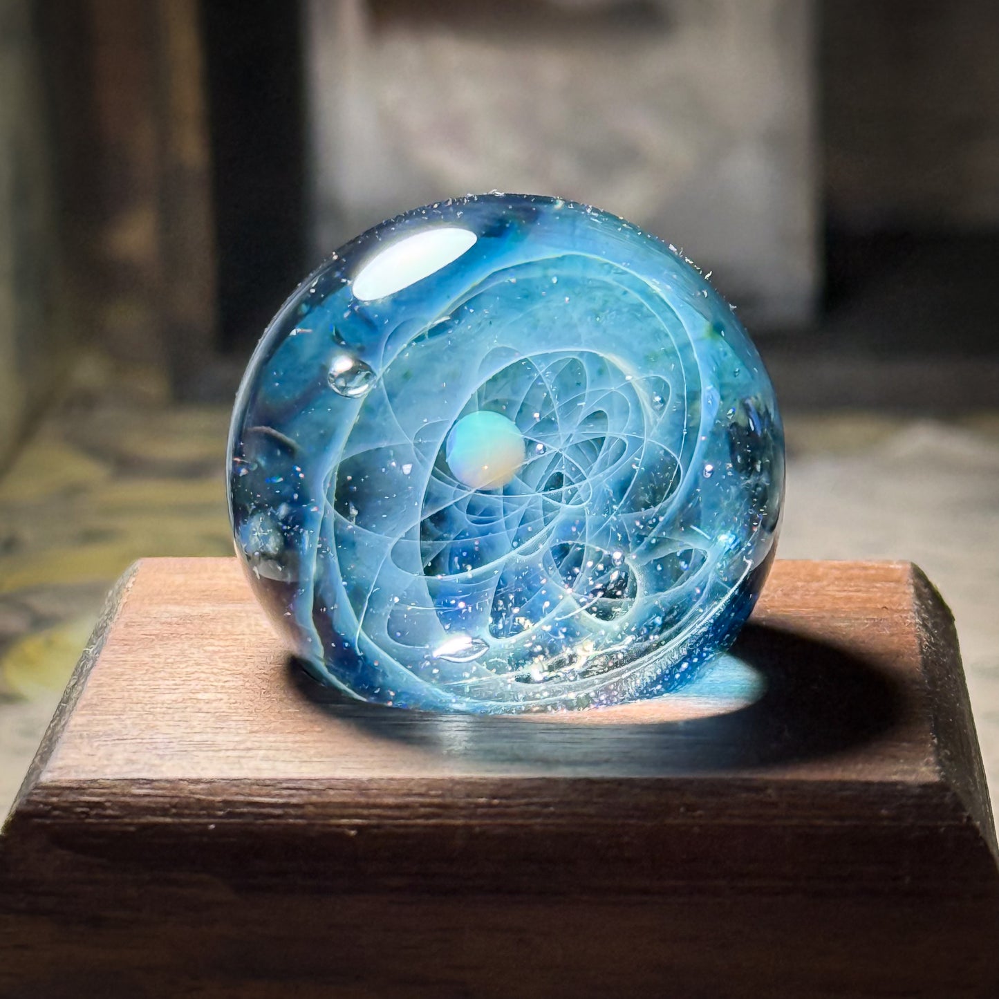 ミニガラスマーブル　星の軌跡